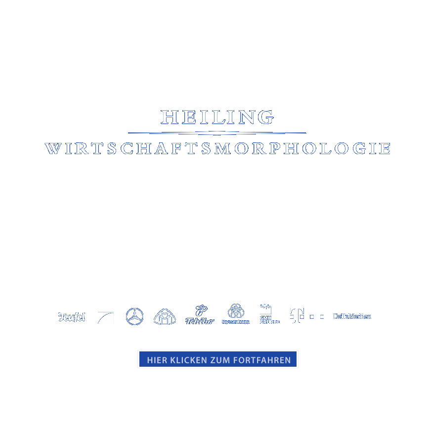 HEILING - WIRTSCHAFTSMORPHOLOGIE